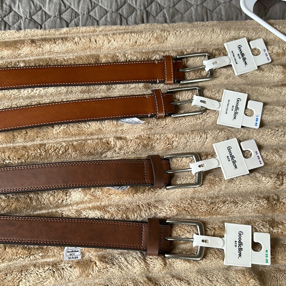 4 good & Fellow Belts